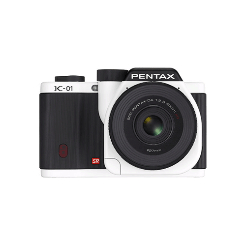 PENTAX K-01 Wズームキット WHITE X BLACK