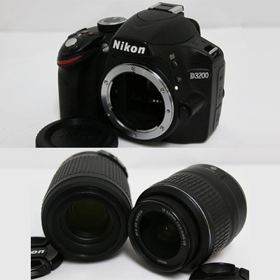 Nikon ニコン | D3200 200mm ダブルズームキット 【中古買取価格 30000円 】 | カメラの買取ならカメラ総合買取ネット