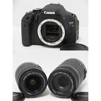 Canon キャノン | EOS kiss x5 ダブルズームキット | 中古買取価格：24,500円 | カメラの買取ならカメラ総合買取