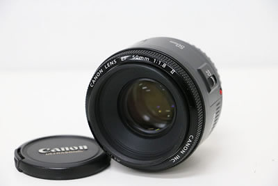 【買取実績】Canon キャノン EF50mm F1.8 Ⅱ レンズ