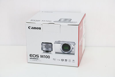 【買取実績】Canon キャノン EOS M100 EF-M15-45 IS STM レンズキット ホワイト