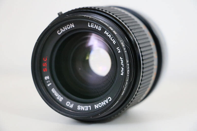 【買取実績】Canon キャノン FD 35mm F2 S.S.C. レンズ