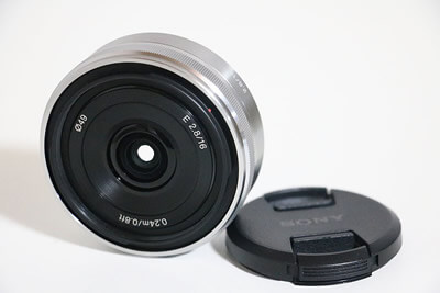 【買取実績】SONY ソニー E16mm F2.8 SEL16F28 レンズ