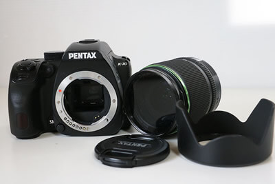 【買取実績】PENTAX ペンタックス K-70 18-135WR レンズキット