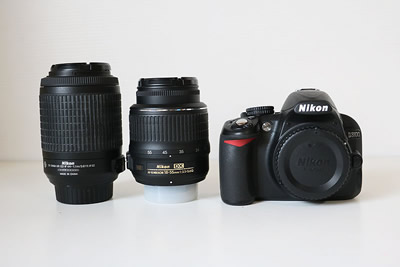 【買取実績】Nikon ニコン D3100 200mmダブルズームキット