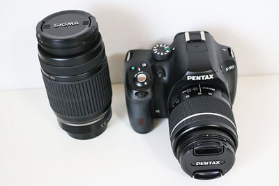 【買取実績】PENTAX ペンタックス K-50 300mm ダブルズームキット