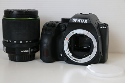 【買取実績】PENTAX ペンタックス K-70 18-135WR レンズキット