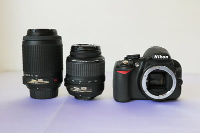 【買取実績】Nikon ニコン D3100 200mm ダブルズームキット