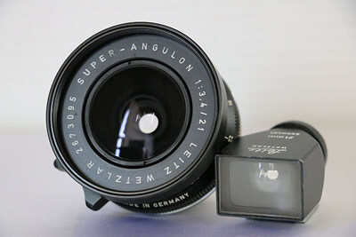 【買取実績】Leica ライカ SUPER-ANGULON スーパーアンギュロン M21mm F3.4 + 純正ファインダー