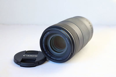 【買取実績】Canon キャノン EF 70-300mm F4-5.6 IS II USM レンズ 別売りフード付き