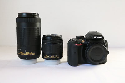 【買取実績】Nikon ニコン D3400 ダブルズームキット