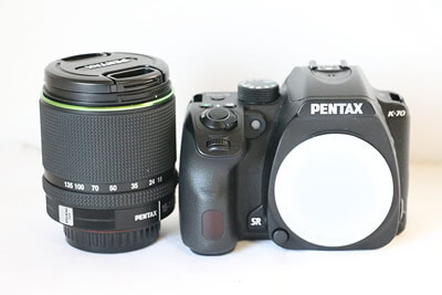 【買取実績】PENTAX ペンタックス K-70 18-135WR レンズキット