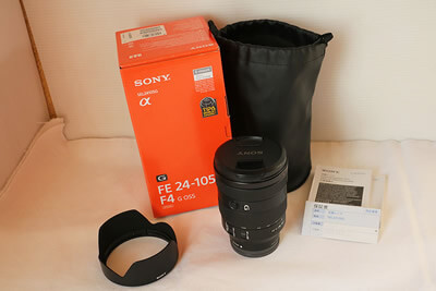 【買取実績】SONY ソニー FE24-105mm F4 G OSS SEL24105G