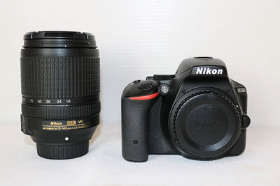 【買取実績】Nikon ニコン D5500 18-140 VR レンズキット リモコン付き