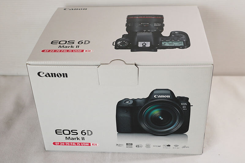 【買取実績】Canon キャノン EOS 6D Mark II 24-70 F4L IS USM レンズキット