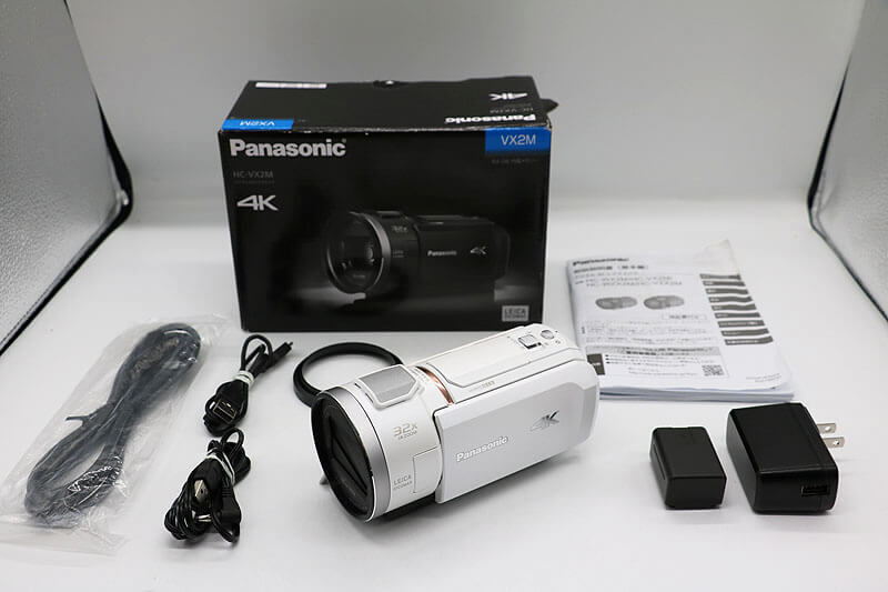 【買取実績】Panasonic パナソニック HC-VX2M-W