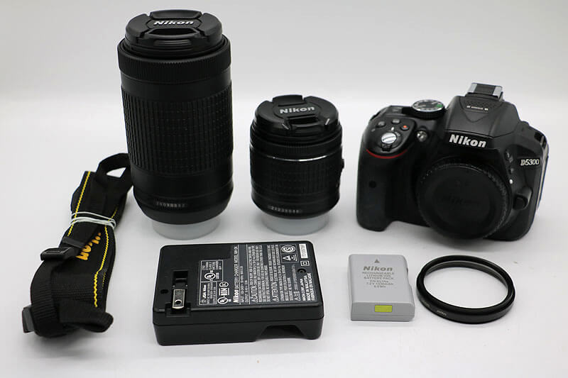 【買取実績】Nikon ニコン D5300 ダブルズームキット