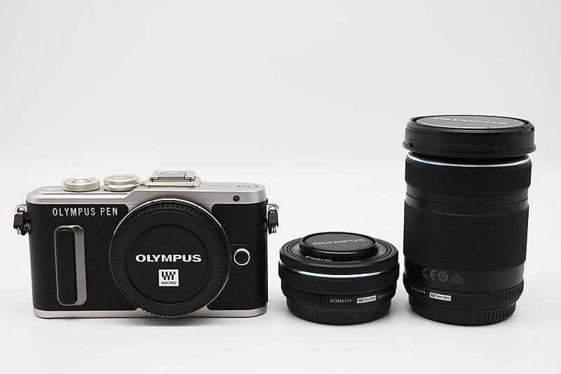 【買取実績】OLYMPUS オリンパス E-PL8 ダブルズームキット ブラック