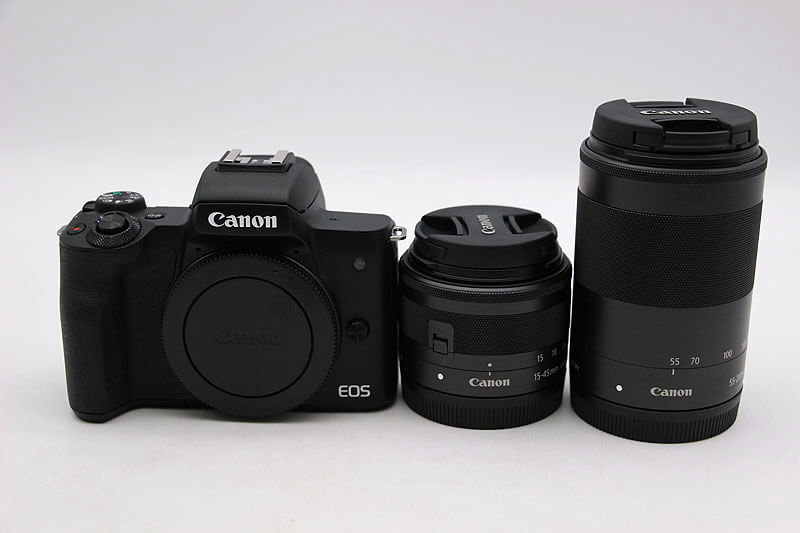 【買取実績】Canon キャノン EOS kiss M2 ダブルズームキット ブラック