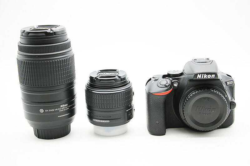 【買取実績】Nikon ニコン D5500 ダブルズームキット ブラック