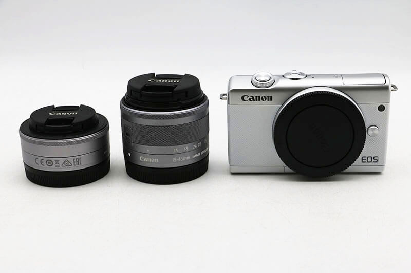 【買取実績】Canon キャノン EOS M200 ダブルレンズキット ホワイト