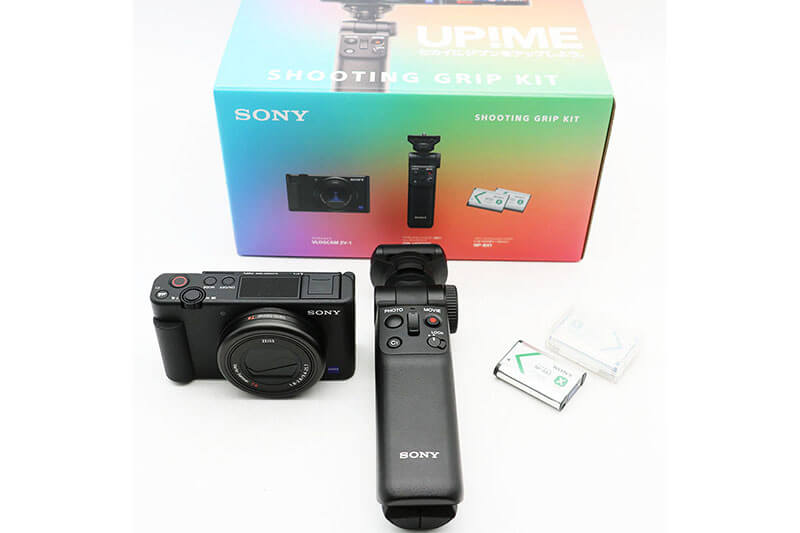 【買取実績】SONY ソニー VLOGCAM ZV-1G シューティンググリップキット