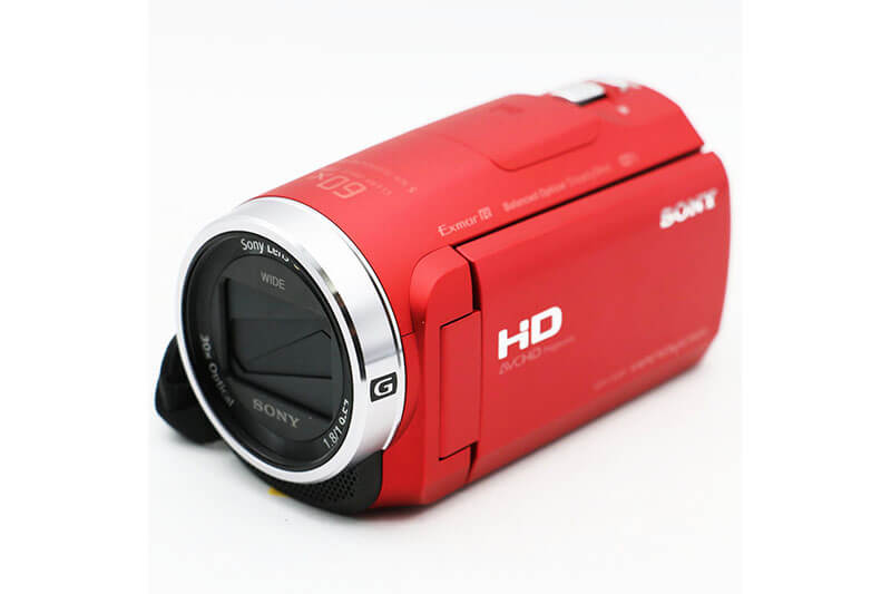 【買取実績】SONY ソニー HDR-CX680 デジタルビデオカメラ ハンディカム（R）レッド 2017年製