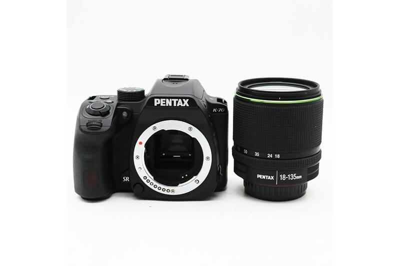 【買取実績】PENTAX ペンタックス K-70 18-135WR キット ブラック