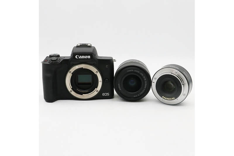 【買取実績】Canon キャノン EOS Kiss M ダブルレンズキット ブラック