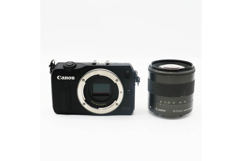 【買取実績】Canon キャノン EOS M ブラック EF-M18-55mm F3.5-5.6 IS STM レンズキット