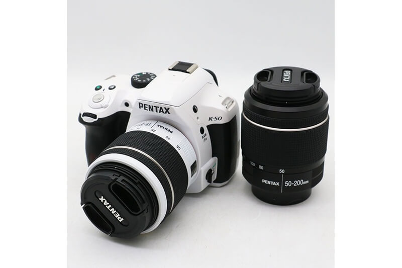 【買取実績】RICOH ペンタックス K-50 ダブルズームキット ホワイト